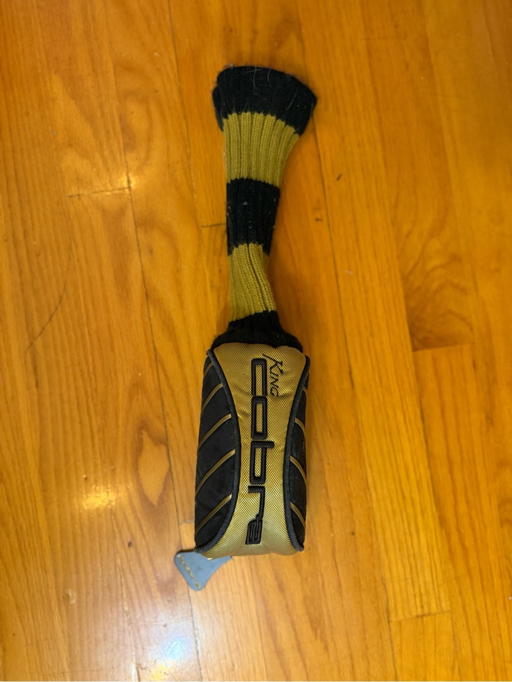 Cobra King Driver Headcover in Yellow and Black